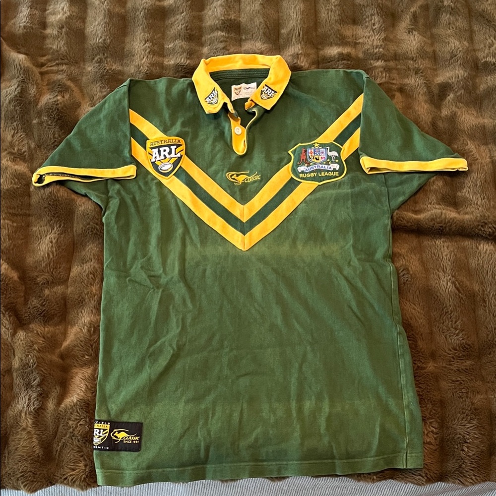 Australia Kangaroos Rugby League Shirt / Jersey